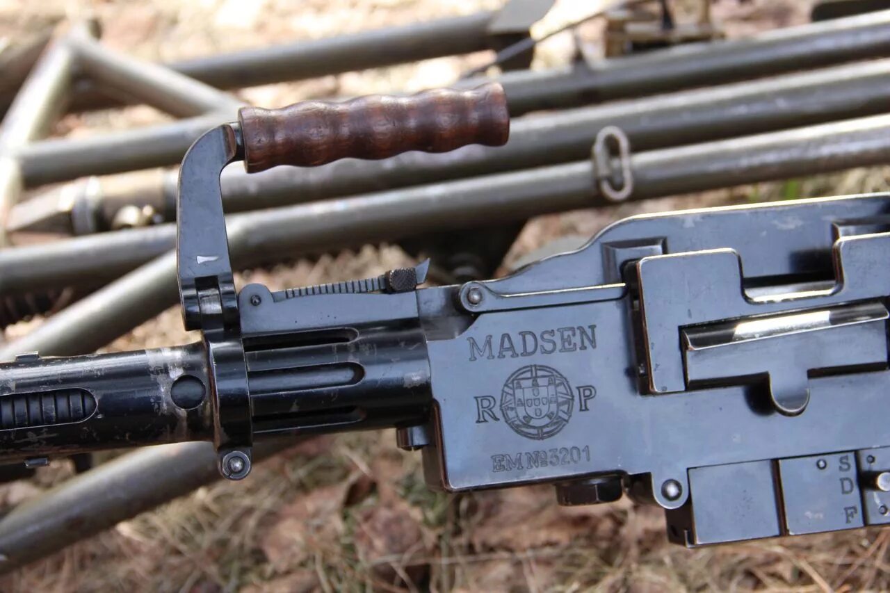 Пулемет мадсена. Пулемет мадсена