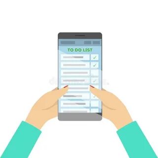 Смартфон список дел