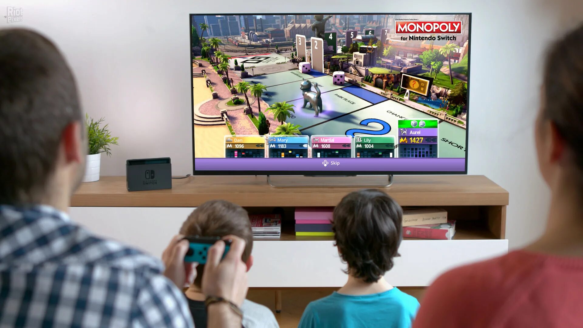 Игры на телевизор без. Игра Monopoly Nintendo Switch. Нинтендо свитч на телевизоре. Игры на Нинтендо свитч. Nintendo Switch Kinect.