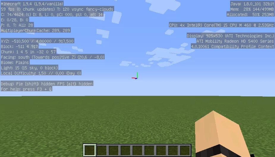 Minecraft как узнать