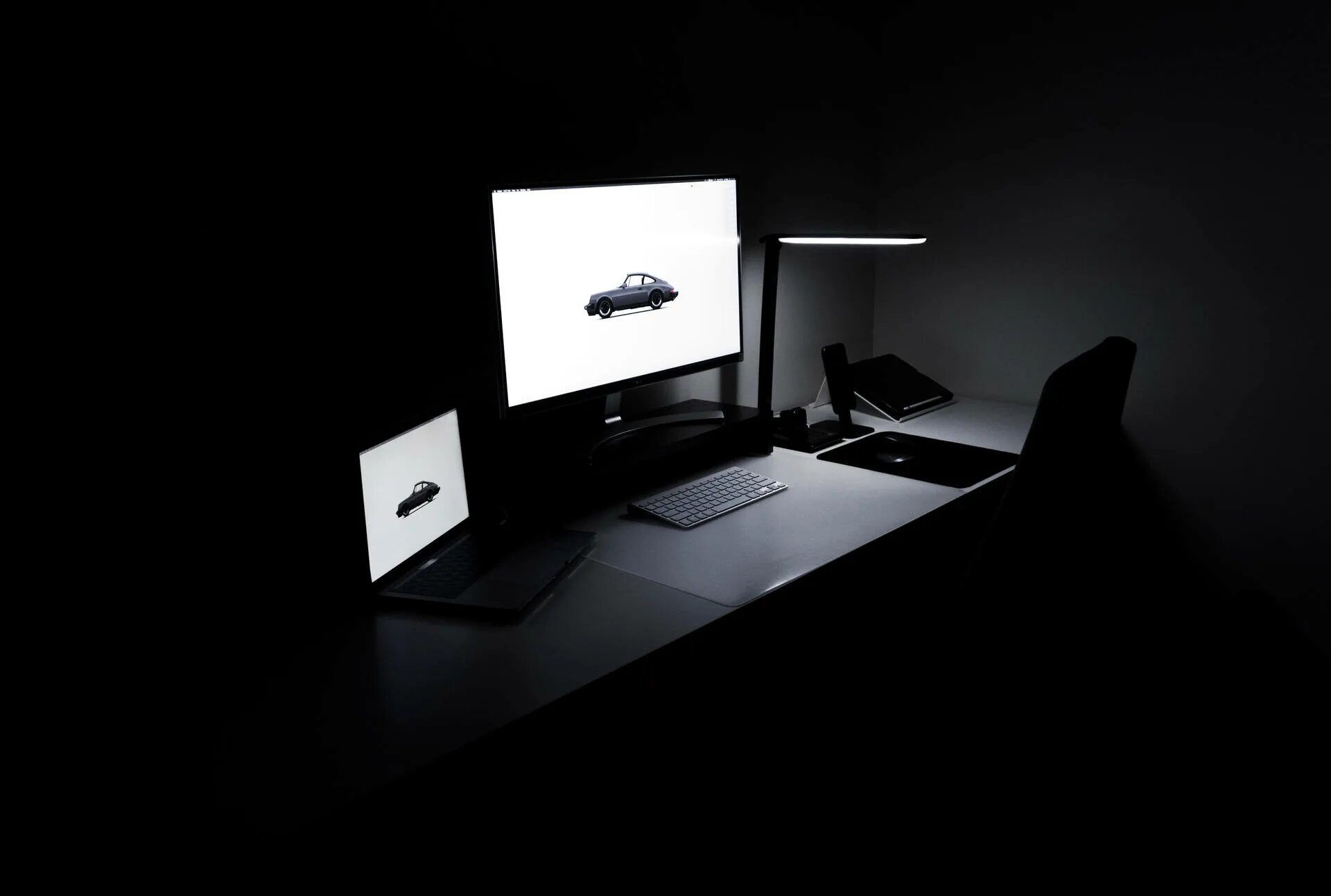 Black setup