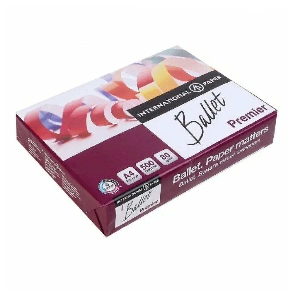 Бумага ballet premier. Бумага ballet premier. М, 500 листов). Бумага а4 "ballet premier" 80г/м2 161%cie 500л 1/5. Бумага ballet premier.