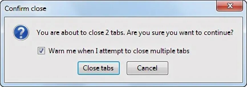 Close browser