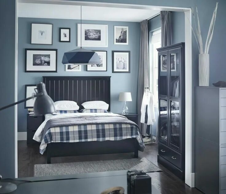 Мебель серая спальня. Шкаф ikea ундредаль. брв прихожая порто. ikea catalogue спальня. спальня икеа голубая.