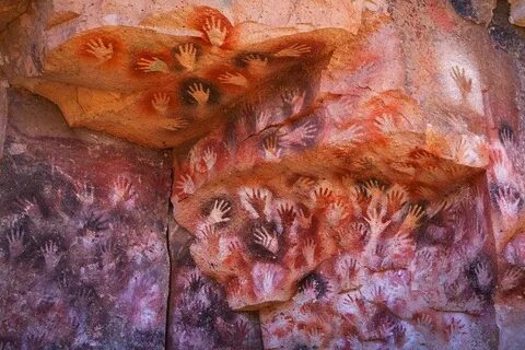 Пещера рук изображение руки