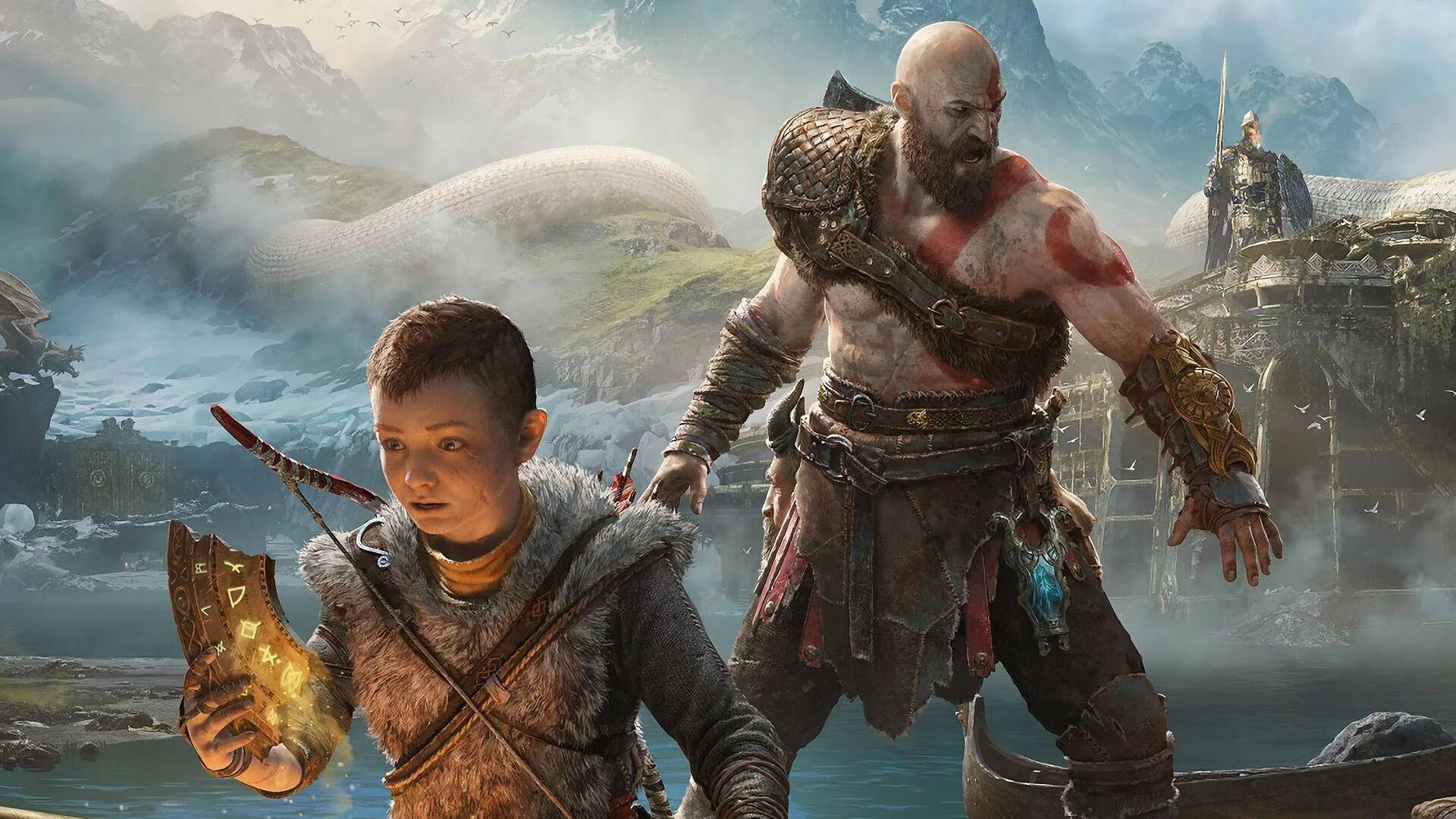 Цифровая версия игры ps4 что это. God of war ragnarok. god of war 5 ragnarok атрей. кратос ps4. god of war 4 постер.