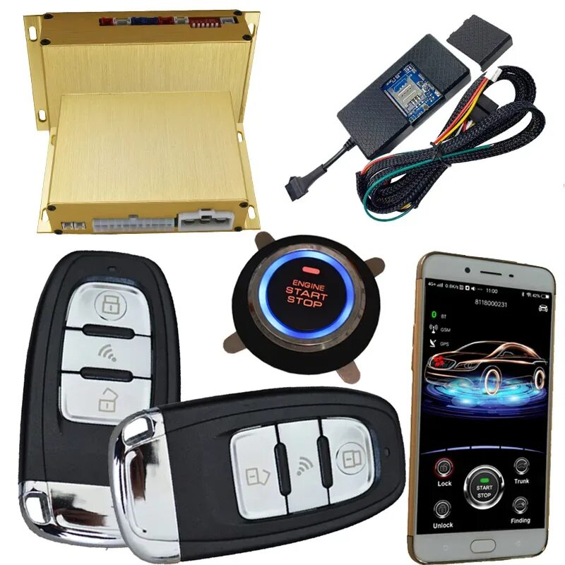 Сигнализация на авто с управлением с телефона. Блок с gsm gps honda. Сигнализация с gsm модулем и автозапуском. Gps сигнализация авто. Спутниковая сигнализация на автомобиль.