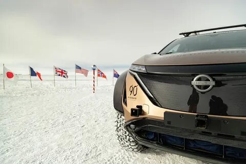 Nissan Ariya Pole to Pole Expedition Reaches South Pole 