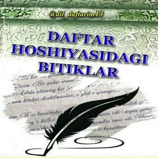 Daftar hoshiyasidagi bitiklar pdf