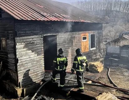 Пожар приморск