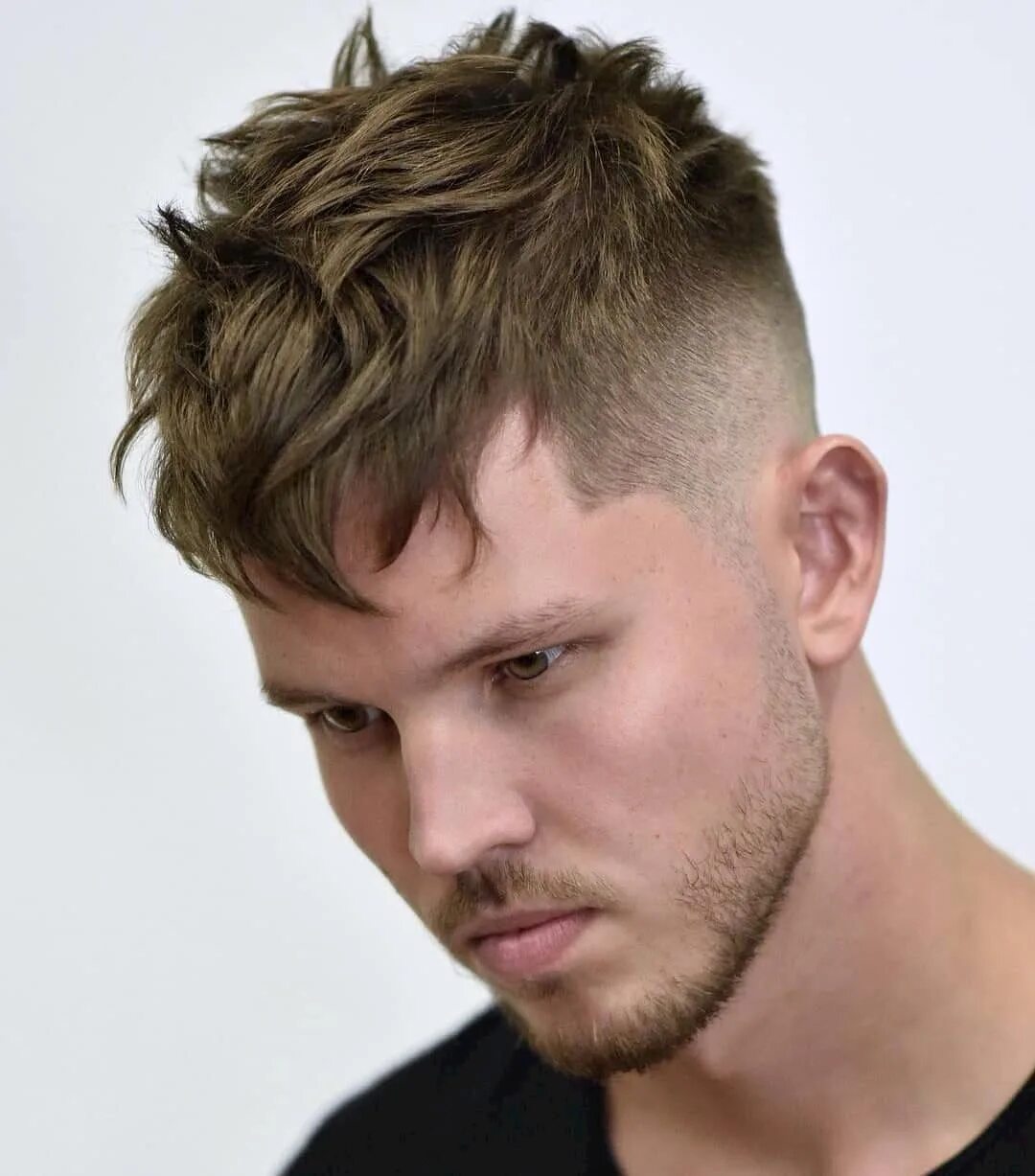 Textured Crop hair styles for boys and men Caesar haircut, Mens haircuts short, 