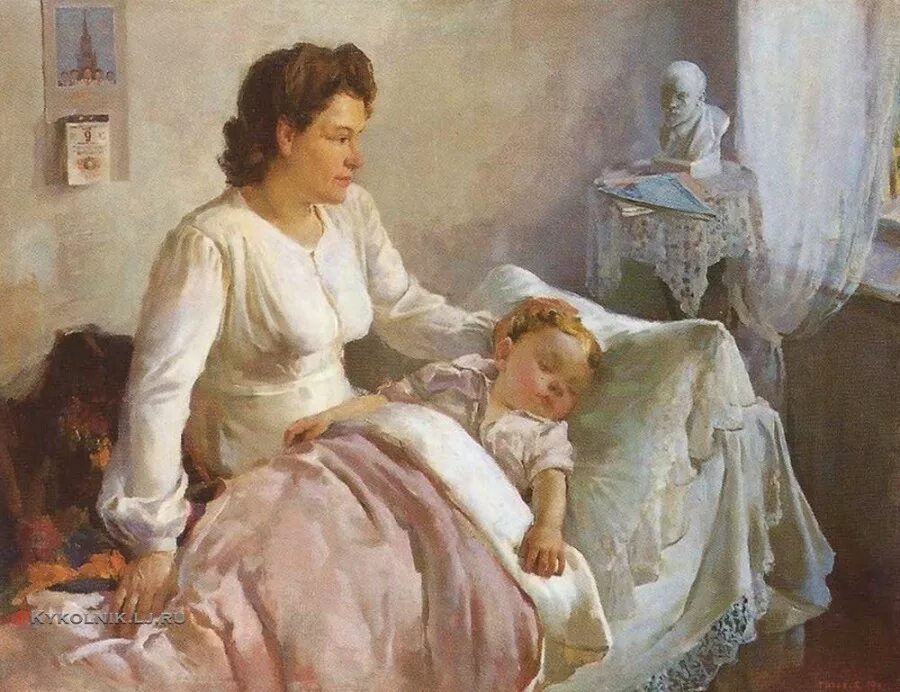 Про маму толстого. . Фёдор Васильевич Шапаев — «материнство».