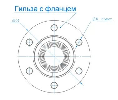 Диаметр 180 фланец