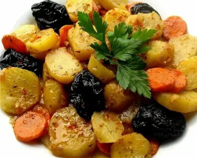 Блюда и гарниры из вареных овощей