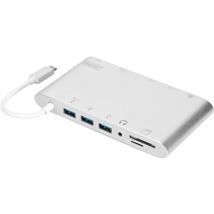 Usb c universal dock. Usb hub с картридером.