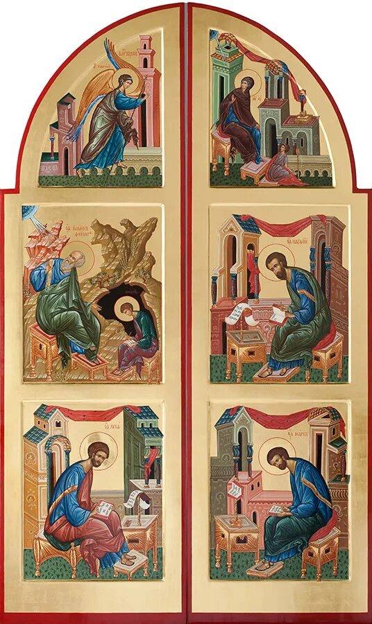 Расположение евангелистов на царских вратах. Иконы евангелистов для царских врат. Царские врата благовещение пресвятой богородицы. Иконы на царские врата. Иконы евангелистов для царских врат.
