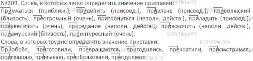 Приволжский значение приставки. Упражнение 209 по русскому языку 6 класс. Русский язык 6 класс 1 часть номер 209. Русский язык 6 класс ладыженская упр 209. Русский язык 7 класс упр 445