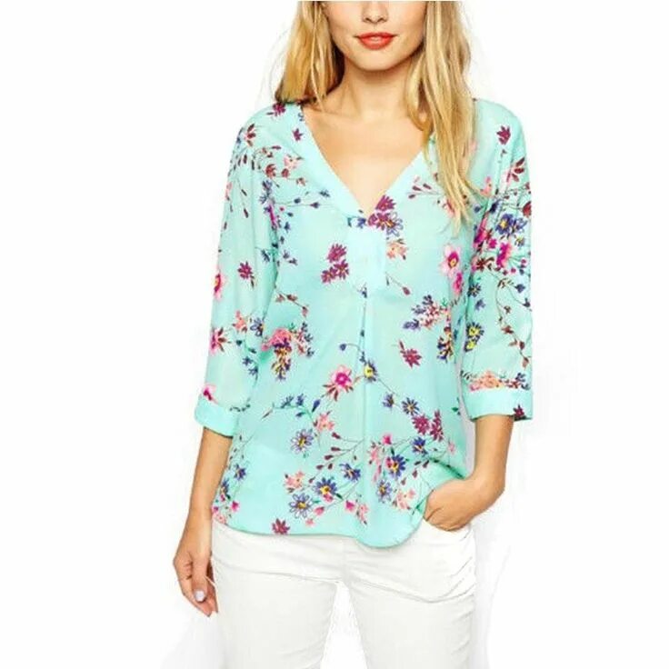 Летние блузки. Floral casual. Платье туника. Платье с цветочным принтом. Платье бохо для женщин.