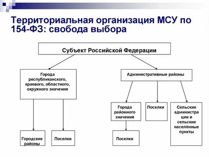 Организационная система муниципального образования