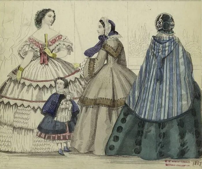 бальные платья 1850-1855г. женская мода 1850 года. мода европы 1850. женская одежда в 1850 годах. одежда 1850-1860х годов франция.