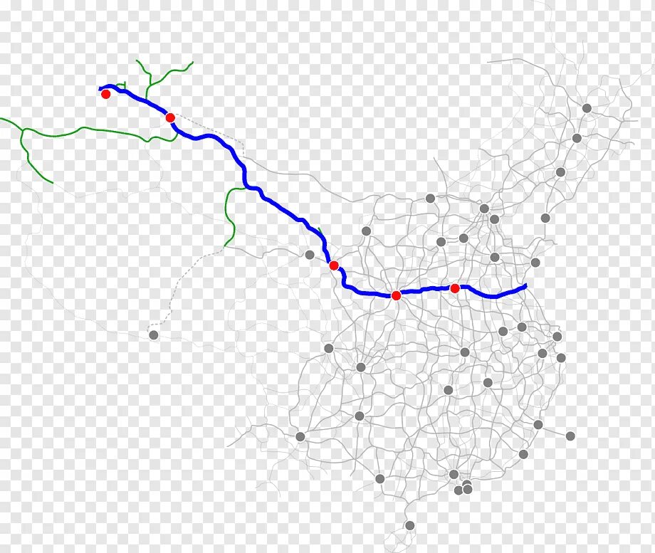 Пунктир на карте PNG. Точка на карте. Карта линии трансаммиакп. Horizontal line for the Map vector.