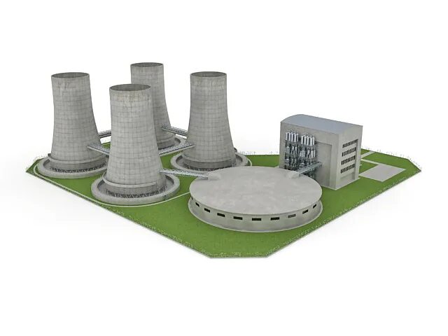 Power plant 3. Nuclear Power Plant 3d model. Russian nuclear Power Plant 3d model Printer. Russian nuclear Power Plant 3d model Printable. Ленинградская АЭС авто на прозрачном фоне.