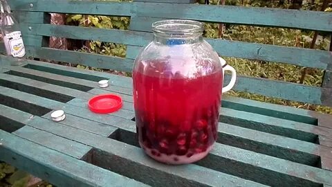 Вишневая настойка 3 литровая банка