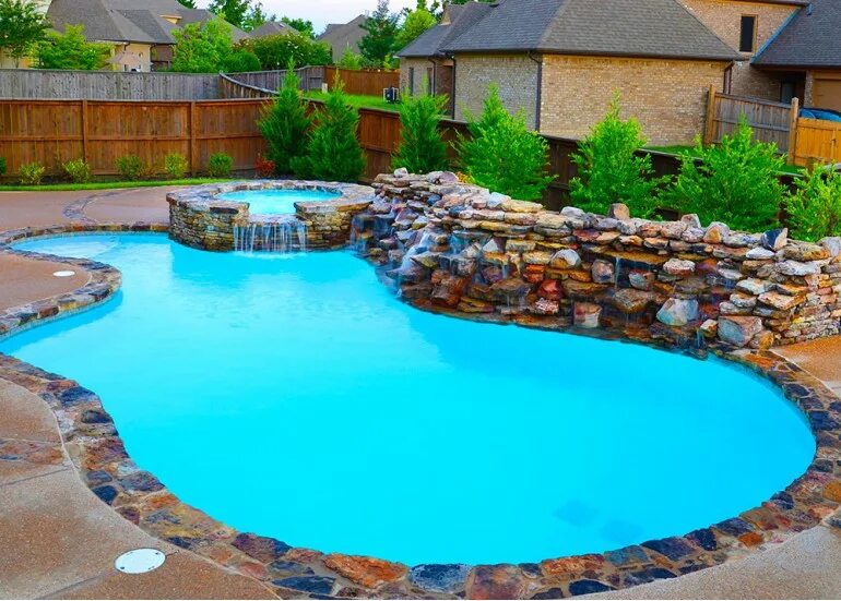 I pool by. Бетон для заливки чаши бассейна. backyard pool. perfect pool.