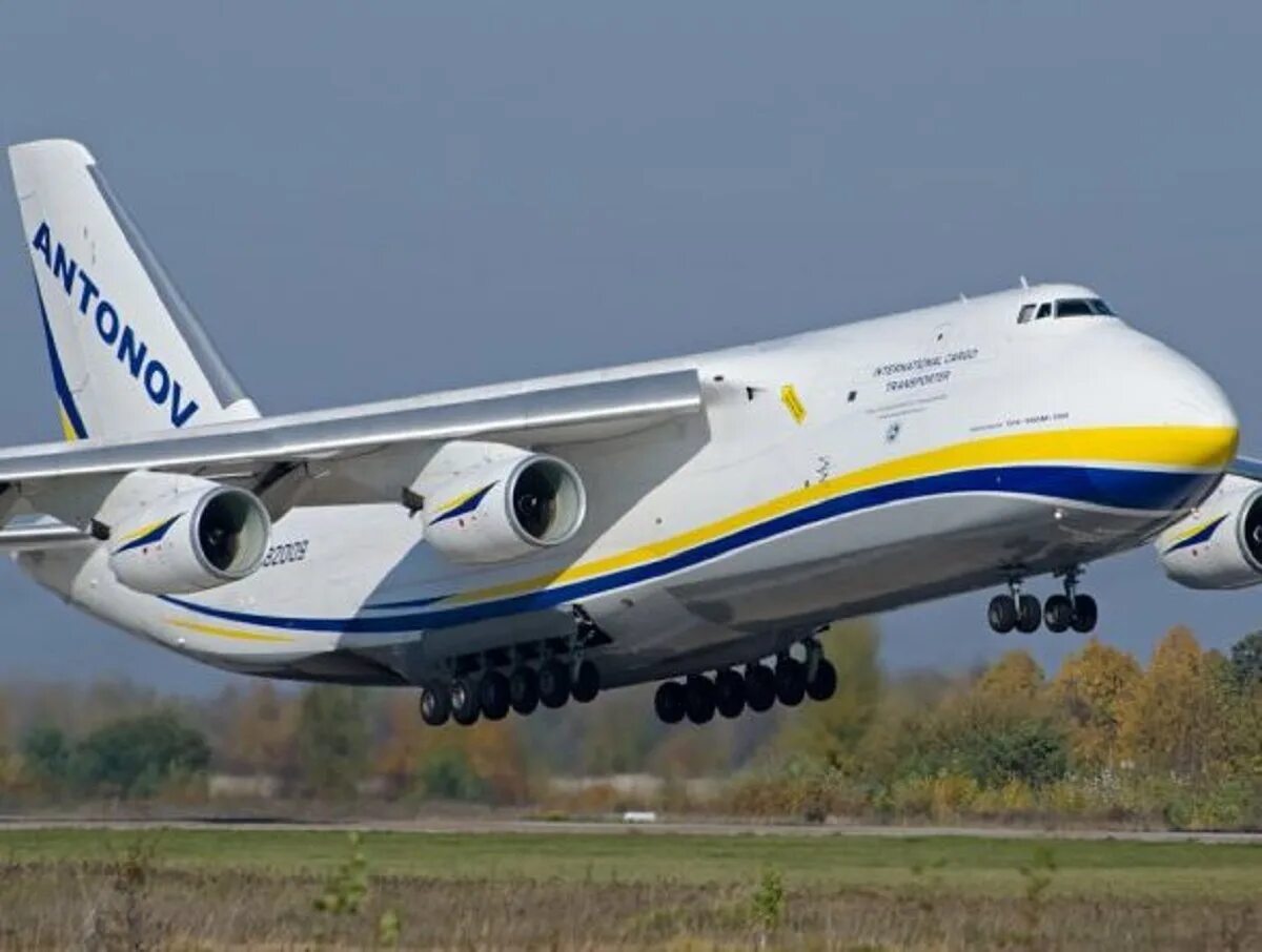 Украинский самолет. АН-124 Руслан.