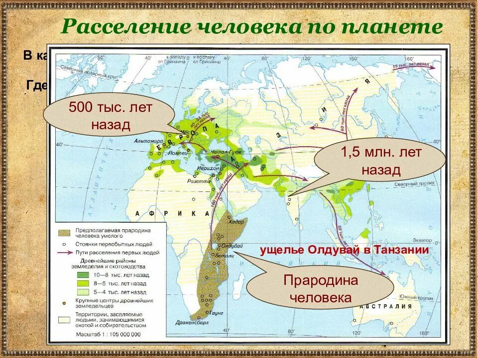 Определение расселение. Расселение первобытных людей. Расселение древнего человека. Карта расселения древнего человека. Возникновение человека карта.