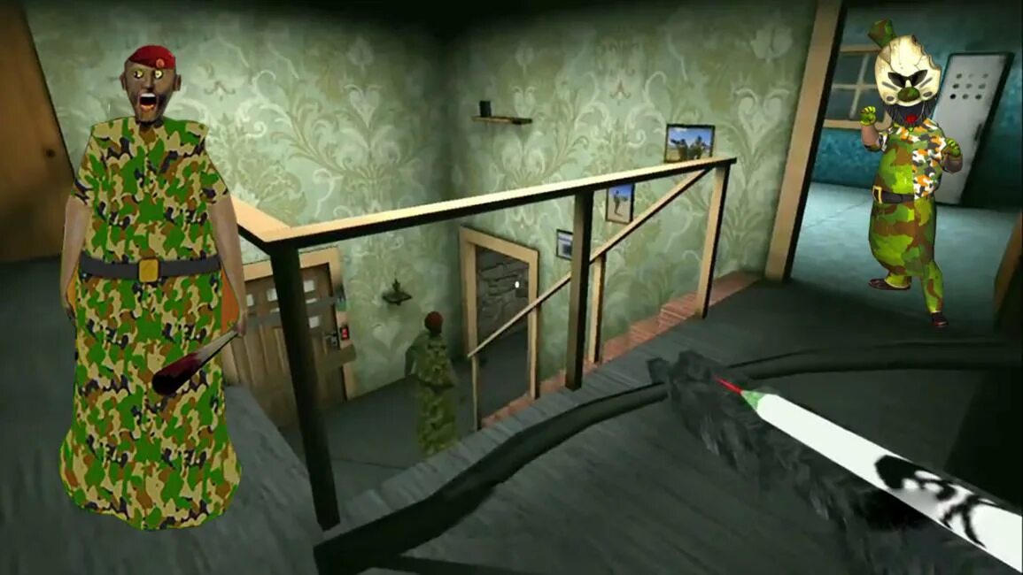 Игру granny recapture. Granny скриншоты без интерфейса.