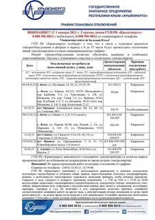 Тарифы гуп