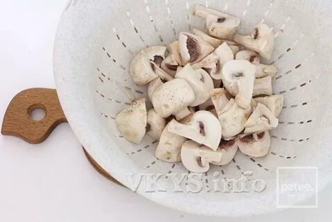 Шампиньоны с картошкой со сливками