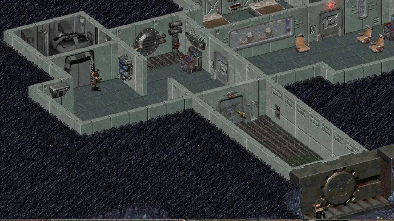 Игра Fallout 1. Fallout 1 Vault 13. Бункер фоллаут 1. Fallout 2.