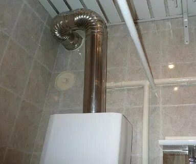 Установить вытяжку на газовую колонку