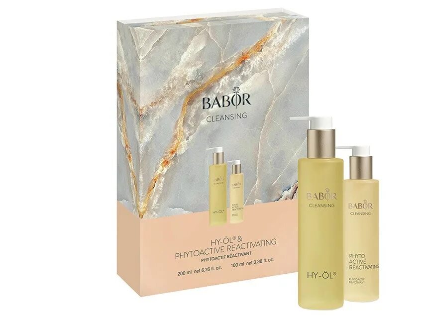 Babor cleansing. Babor Cleansing Hy-Öl. Babor Hy-ol Cleanser. Babor Hy ol Cleansing набор. Babor Phytoactive reactivating.