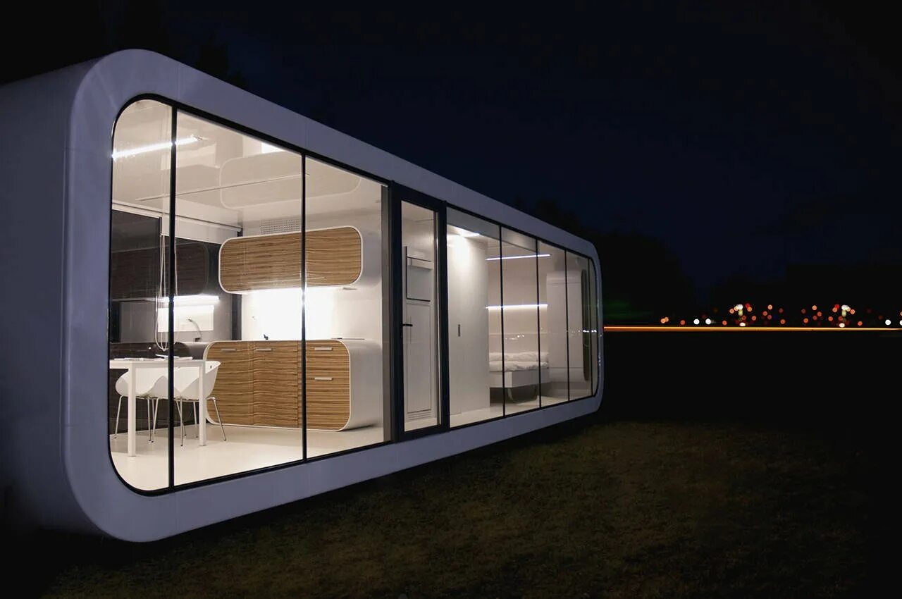 Умный мобильный дом. Coodo модульный дом. модульный дом (modular house) от студии архитектуры ильи самсонова. швейцария coodo. модульные дома-блоки от студии coodo.
