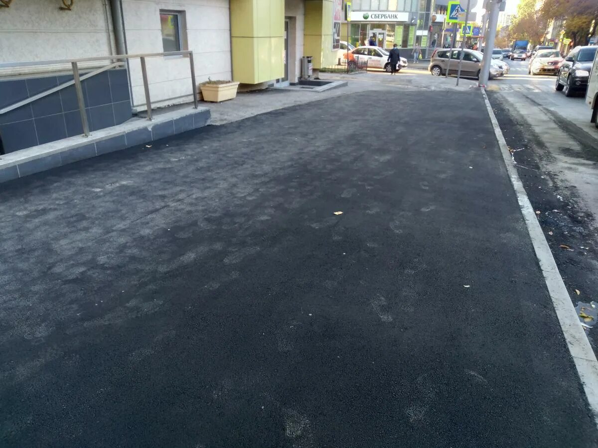 Реконструкция тротуаров Саратов. За 3 недели отремонтировали 58