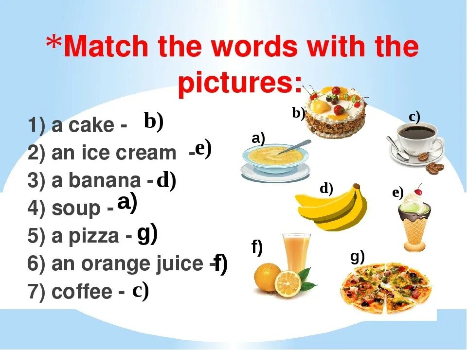 Тема урока еда английский. Спотлайт 2 my favourite food. My favourite food 2 класс. Тема еда на английском языке. Упражнения по теме еда.