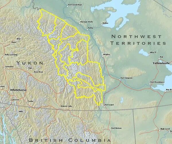 Горы Маккензи Юкон. Маккензи горы на карте Северной. Горы Маккензи на карте Северной Америки. Юкон Канада на карте.
