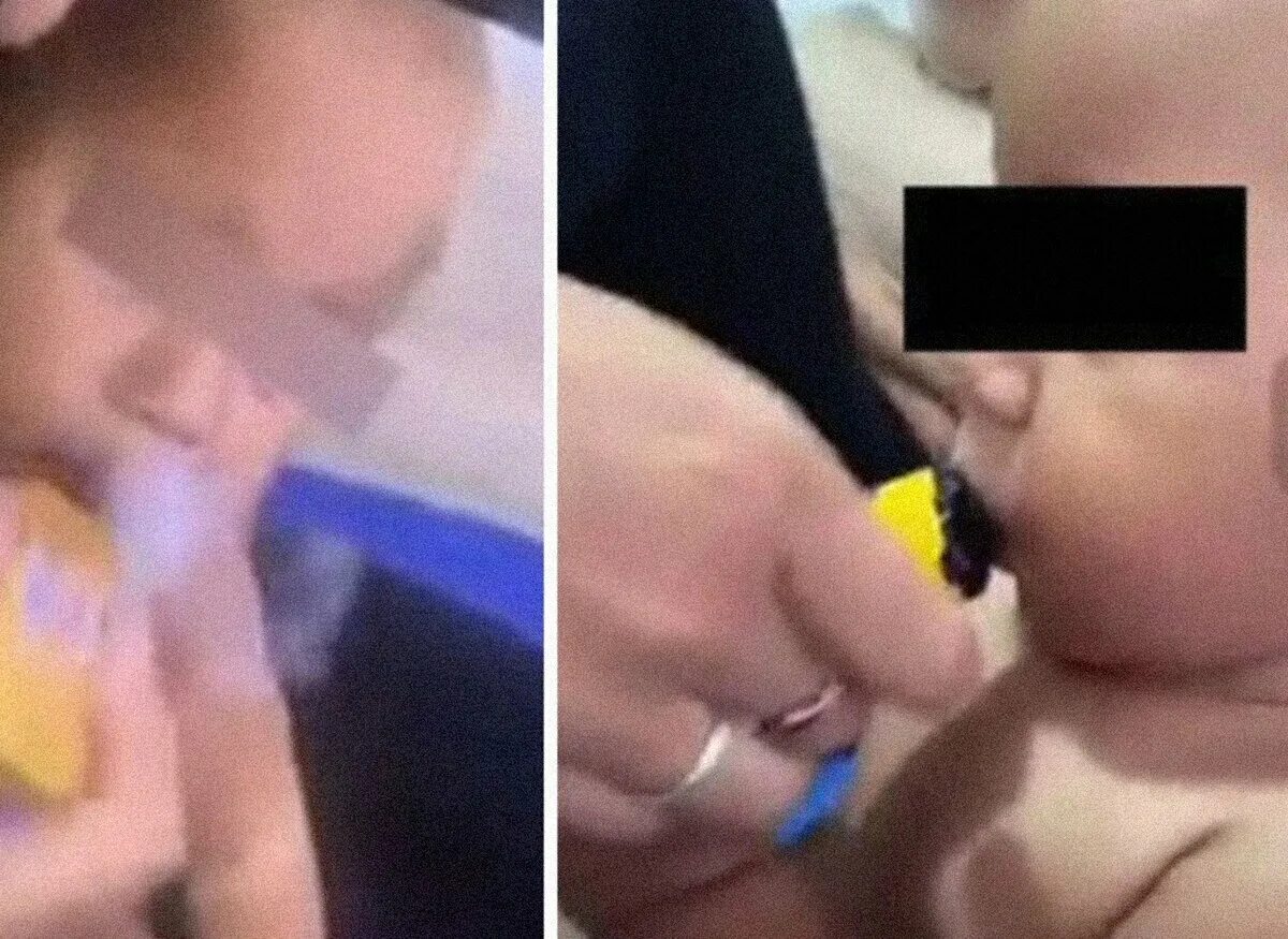 Пара выложила видео