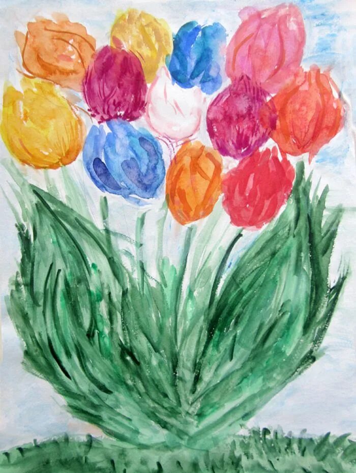 Букет для мамы рисунок. Рисование букет для мамы. Рисование цветы для мамы. Детский рисунок букет для мамы. Весенний букет изо