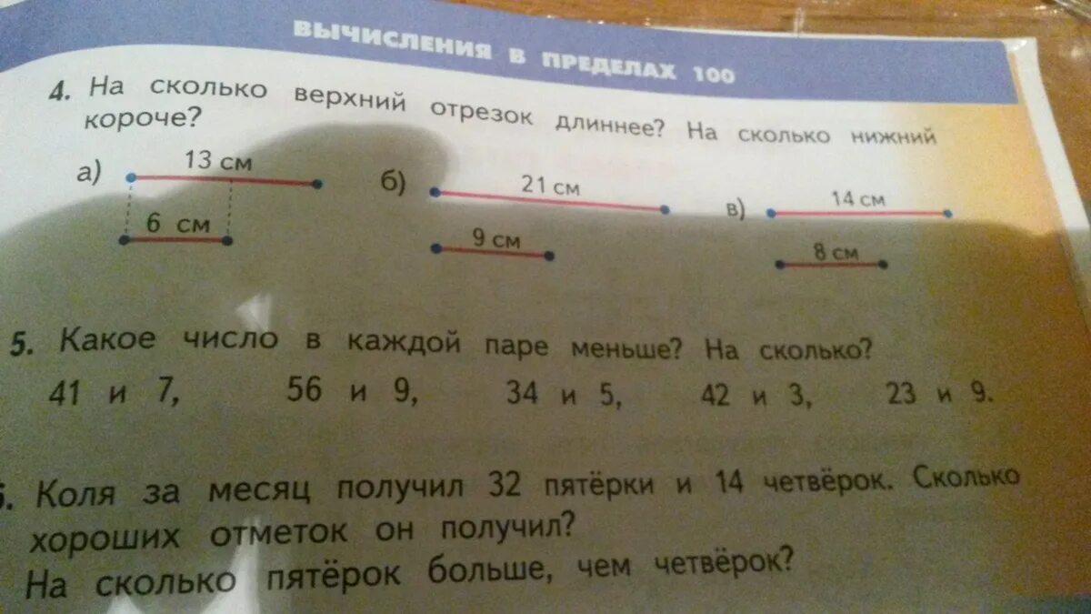 Насколько 5. Сколько четверок в числе 12.