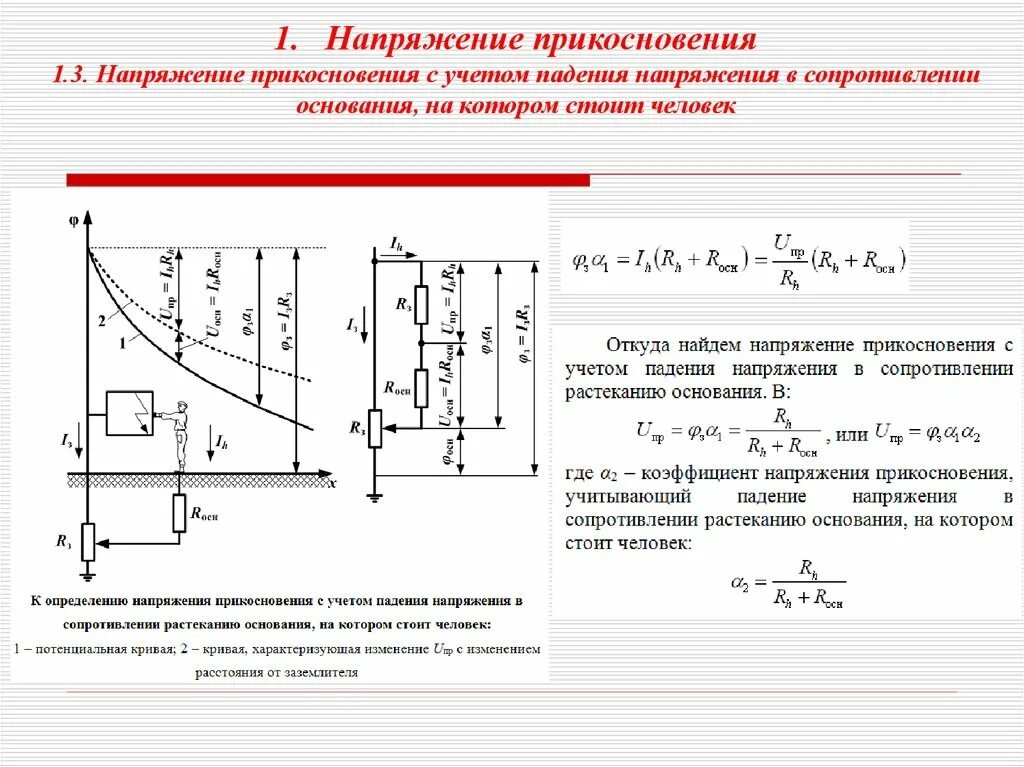 Схема измерения напряжения прикосновения. Протокол измерения напряжения шага и напряжения прикосновения. Форма протокола напряжения прикосновения. Пример протокол измерения напряжений прикосновения.