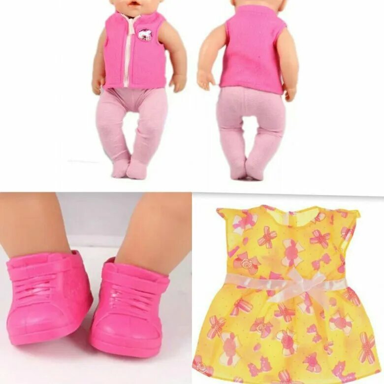 Вязаное платье для кукол беби борн. Одежда для кукол 40-42 см. Одежда для куклы беби борн 43 см. Одежда для кукол 40 см. Одежда для кукол 40 см.
