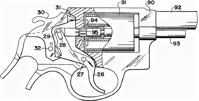 Работа револьвера. Спусковой механизм револьвера схема. УСМ Нагана чертеж. Схема УСМ револьвера Наган. УСМ револьвера чертеж.