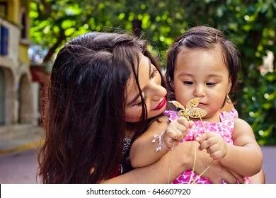Latina mom