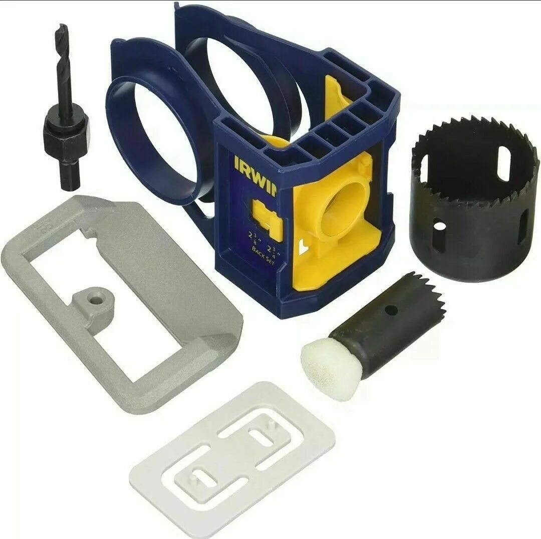 Набор для врезания замков bi-Metal d180004 DEWALT. DEWALT d180004 bi-Metal Door Lock installation Kit. Приспособление для врезки замков DEWALT d180004. Кондукторы для врезания замков. Купить кондуктор замков