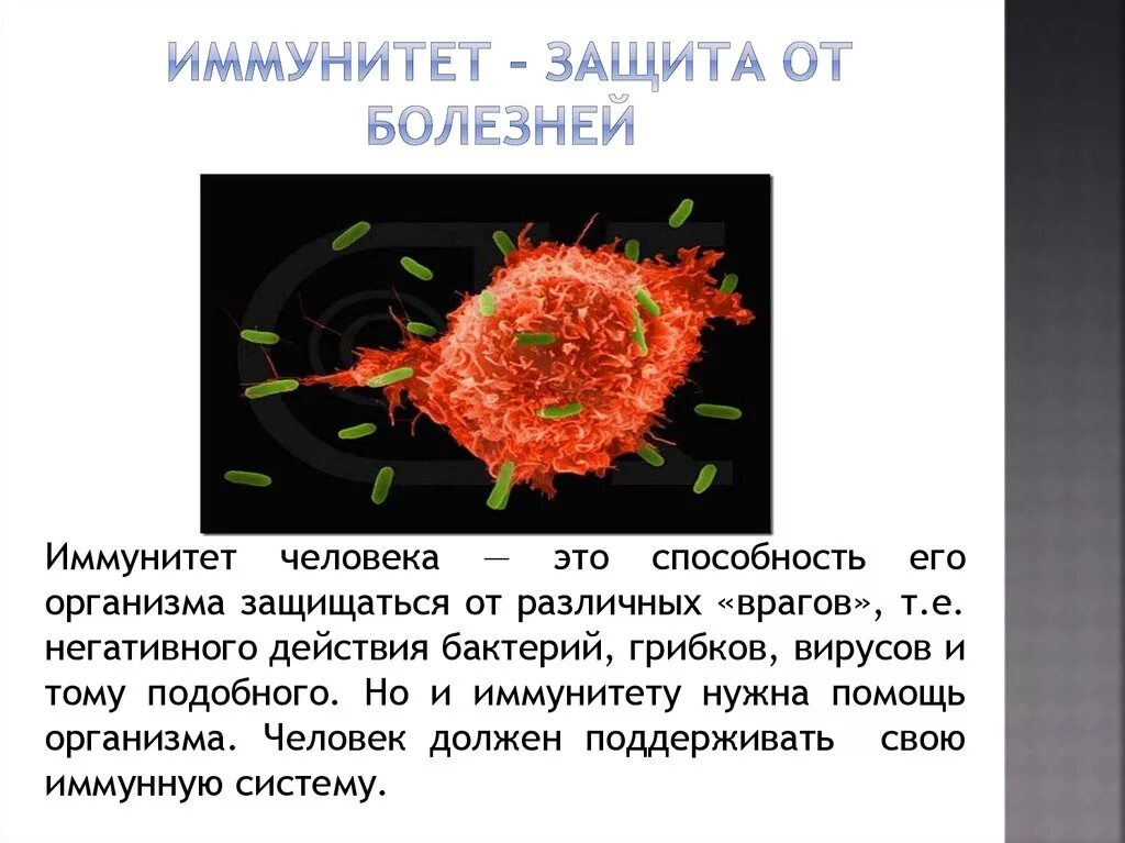 Защищает от инфекции