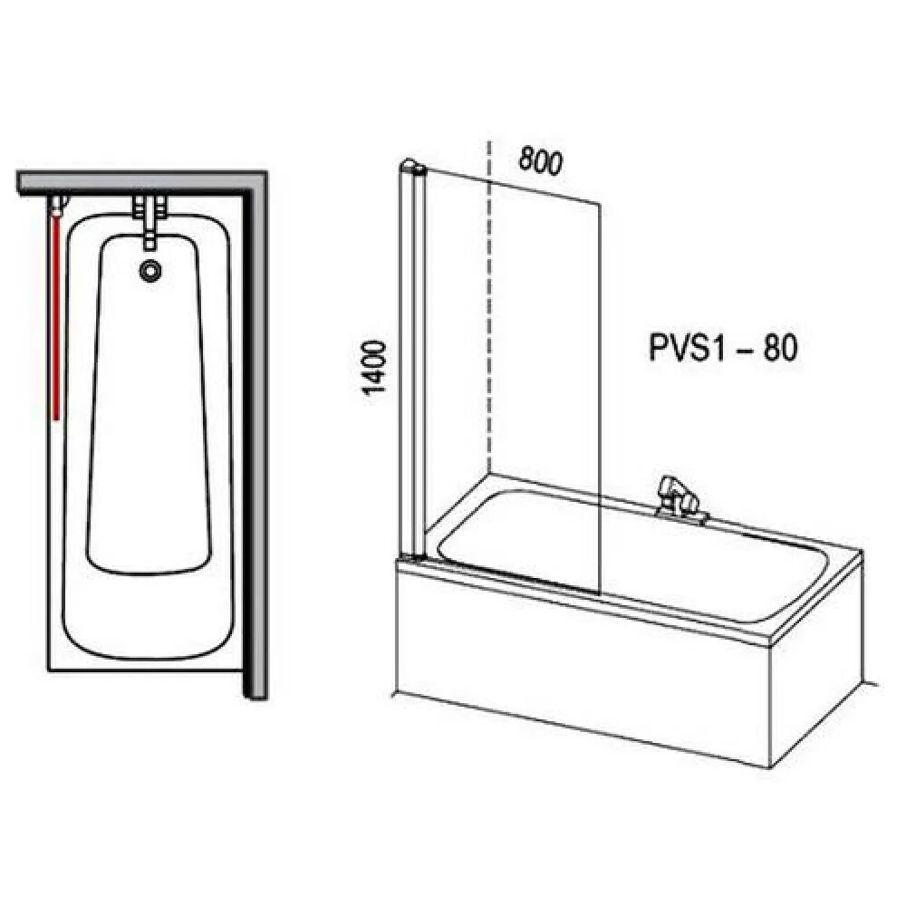 Шторка для ванны размеры. Душевая шторка Ravak pvs1-80. Шторка для ванны Ravak Pivot pvs1-80 79840300z1. Шторка для ванны pvs1-80 белый+транспарент Ravak. Шторка на ванну Ravak pvs1-80 transparent, профиль хром.